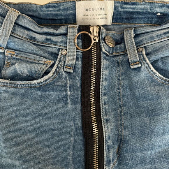 McGuire Denim Mid-Rise Ankle Jean - Picture 3 of 6